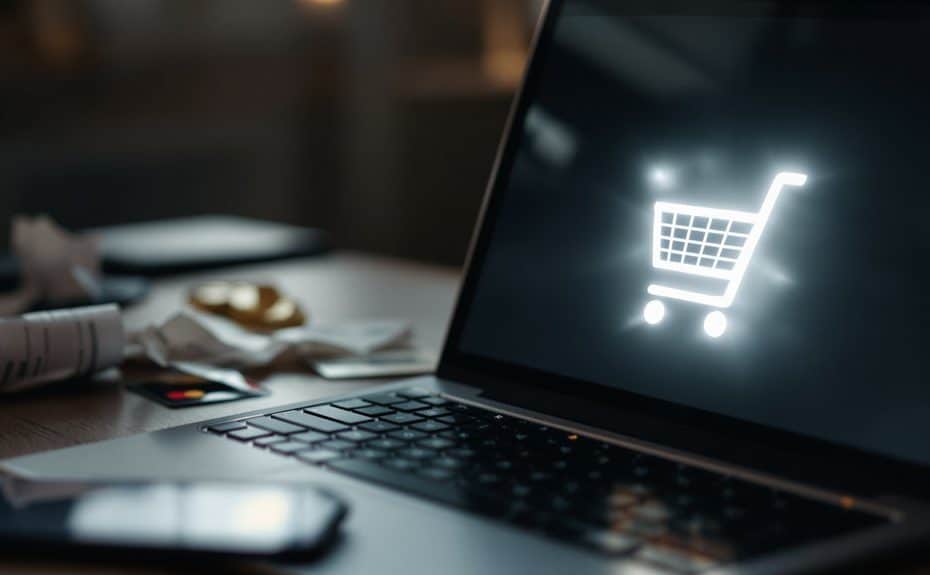 emails reminding shoppers to complete purchases