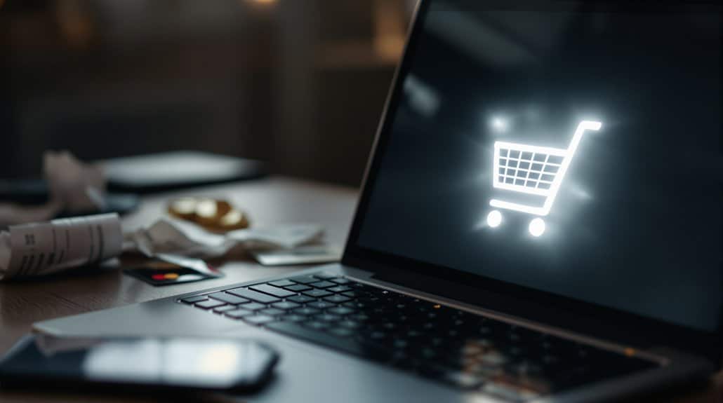 emails reminding shoppers to complete purchases